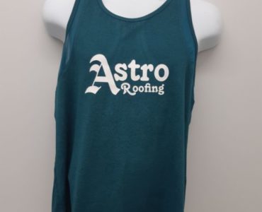 Rowing apparel for Team Astro Roofing