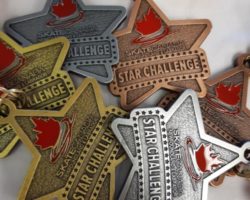 Custom made medallions for Skate Canada Star Challenge