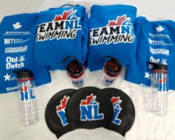 Clothing and promotional products for Team NL Swimming.